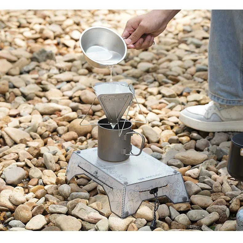 Mini table pliante ultralégère en polypropylène et plateau 97g " Isemount - Folding table pp" - Planète Rando