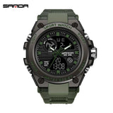 Montre à quartz & numérique étanche 30m pour le sport "SANDA - 739" - Planète Rando
