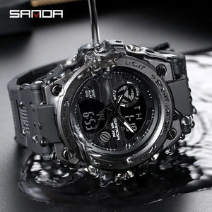 Montre à quartz & numérique étanche 30m pour le sport "SANDA - 739" - Planète Rando