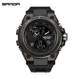 Montre à quartz & numérique étanche 30m pour le sport "SANDA - 739" - Planète Rando