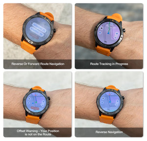 Montre GPS avec cartographie 5ATM IP68 Étanche 1.43 AMOLED "AGM - Legion Pro" - Planète Rando