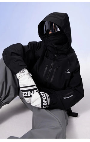 Moufles de ski / snowboard thermique avec 3M Thinsulate et technologie HIPORA "COPOZZ - HXST - 23600" - Planète Rando