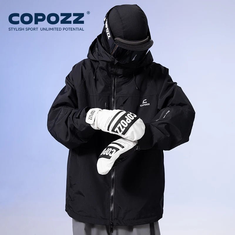 Moufles de ski / snowboard thermique avec 3M Thinsulate et technologie HIPORA "COPOZZ - HXST - 23600" - Planète Rando