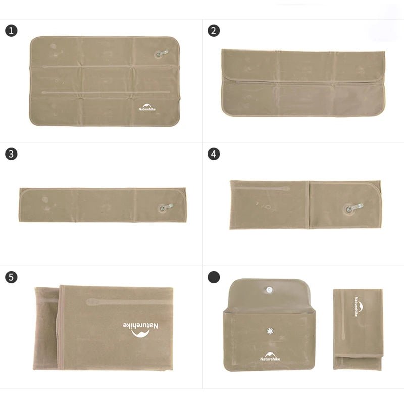 Oreiller gonflable ultra - léger, portable et pliable "Naturehike - NH18F018 - Z" - Planète Rando