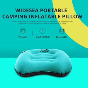 Oreiller gonflable ultraléger pour le camping et le bivouac "Widesea - WSCP - 001" - Planète Rando