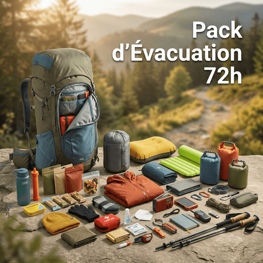 Pack d'évacuation "Planete Rando - B.O.B 72H" - Planète Rando