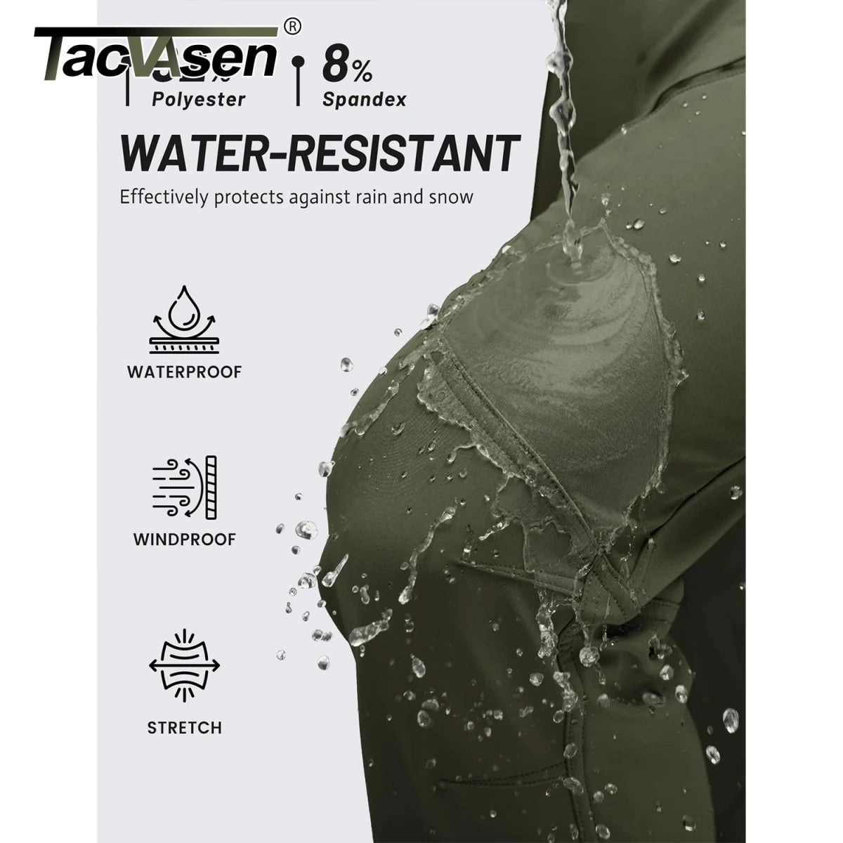 Pantalon cargo de randonnée hivernale pour homme "TACVASEN - PT4250" - Planète Rando