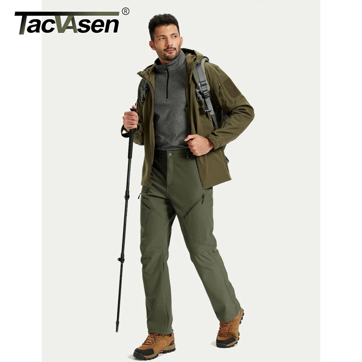 Pantalon cargo de randonnée hivernale pour homme "TACVASEN - PT4250" - Planète Rando