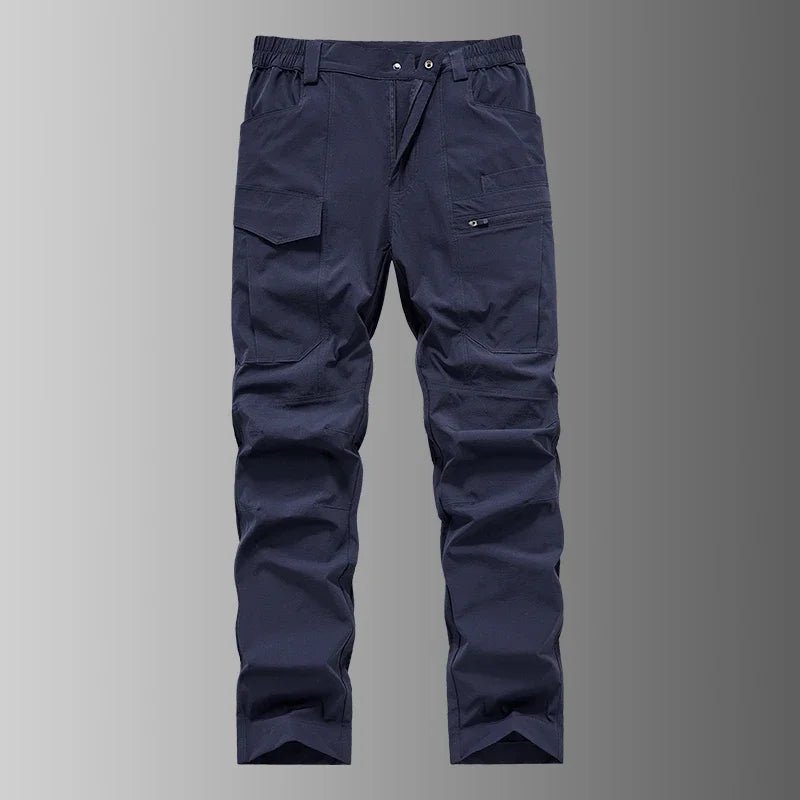 Pantalon cargo homme à séchage rapide avec poches zippées, grande taille pour homme "Covocs - 9937" - Planète Rando