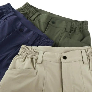Pantalon cargo homme à séchage rapide avec poches zippées, grande taille pour homme "Covocs - 9937" - Planète Rando