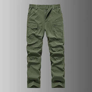 Pantalon cargo homme à séchage rapide avec poches zippées, grande taille pour homme "Covocs - 9937" - Planète Rando