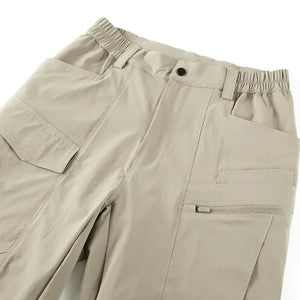 Pantalon cargo homme à séchage rapide avec poches zippées, grande taille pour homme "Covocs - 9937" - Planète Rando