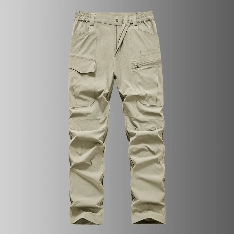 Pantalon cargo homme à séchage rapide avec poches zippées, grande taille pour homme "Covocs - 9937" - Planète Rando