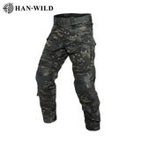 Pantalon de combat tactique avec genouillères "HAN WILD - G3" - Planète Rando