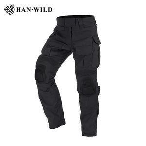 Pantalon de combat tactique avec genouillères "HAN WILD - G3" - Planète Rando