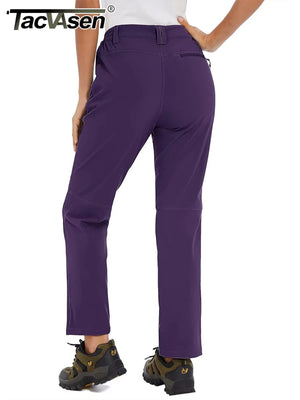 Pantalon de randonnée / alpnisime avec doublure polaire pour femme "TACVASEN - PT715" - Planète Rando