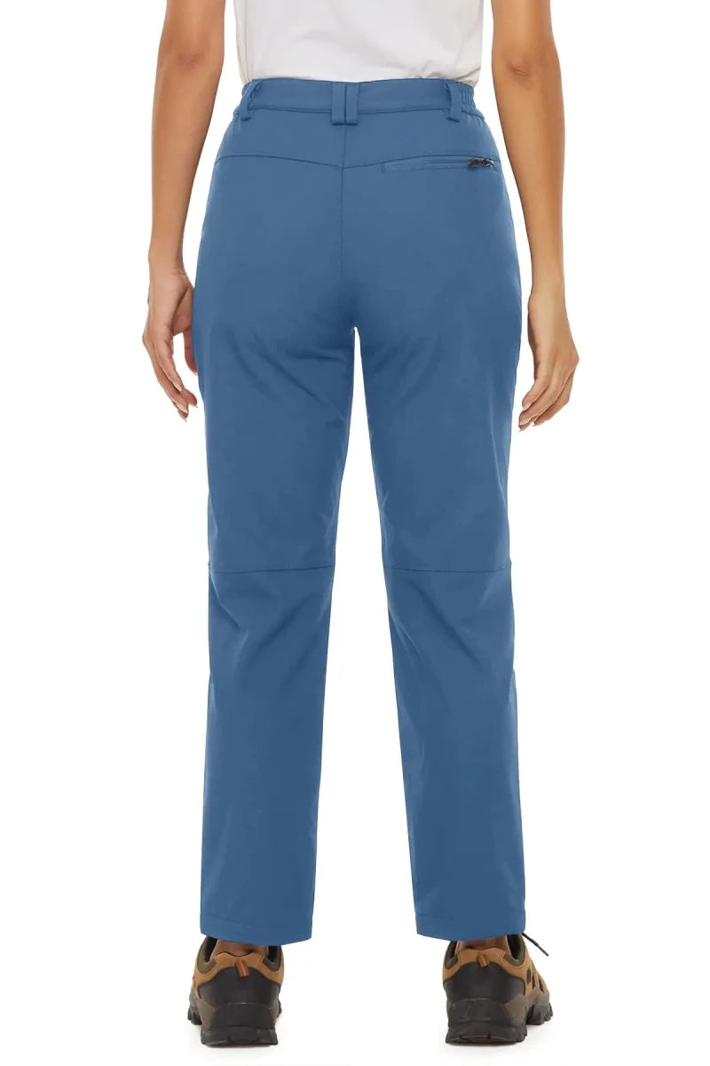 Pantalon de randonnée / alpnisime avec doublure polaire pour femme "TACVASEN - PT715" - Planète Rando