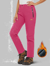 Pantalon de randonnée / alpnisime avec doublure polaire pour femme "TACVASEN - PT715" - Planète Rando