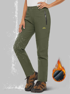 Pantalon de randonnée / alpnisime avec doublure polaire pour femme "TACVASEN - PT715" - Planète Rando