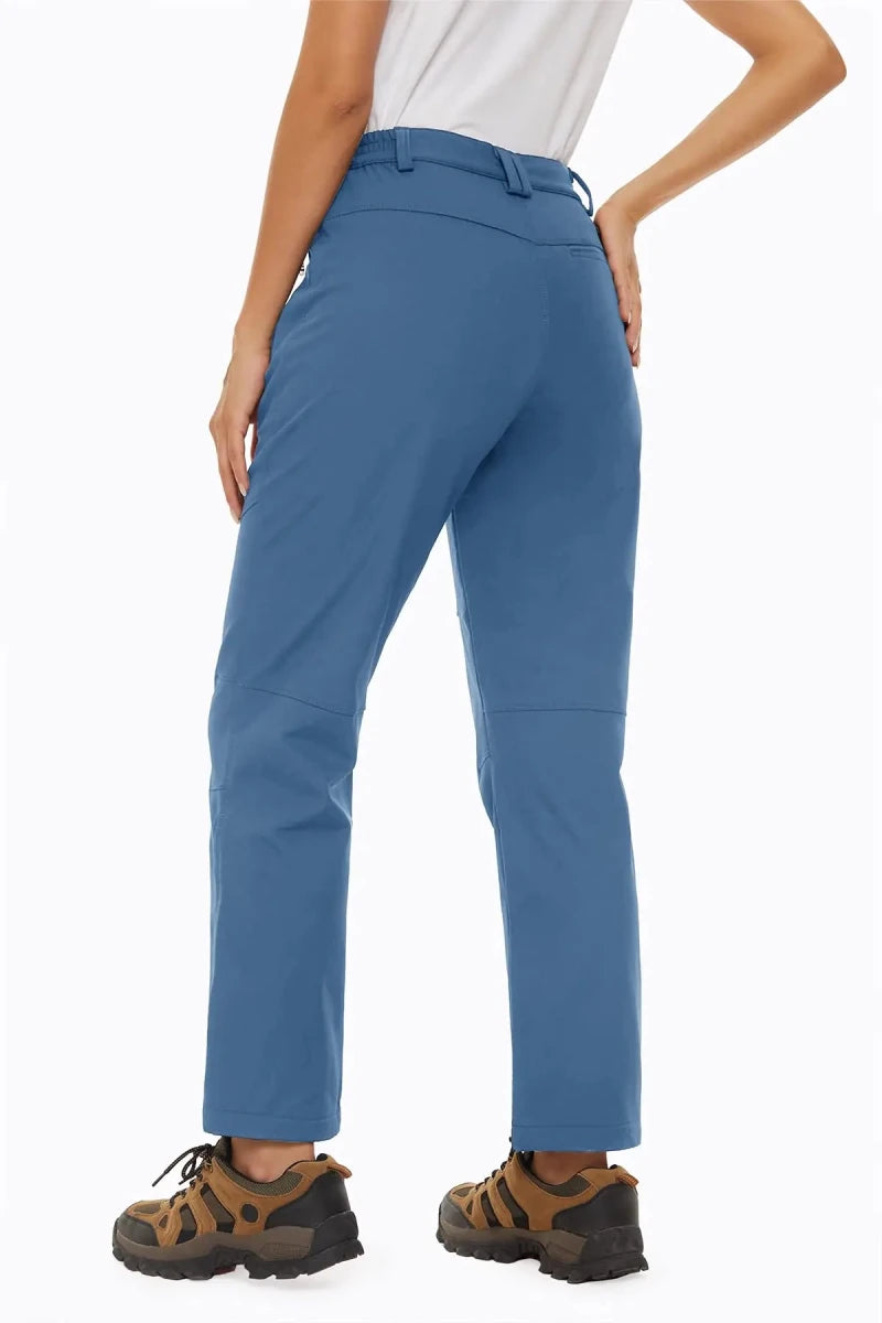 Pantalon de randonnée / alpnisime avec doublure polaire pour femme "TACVASEN - PT715" - Planète Rando