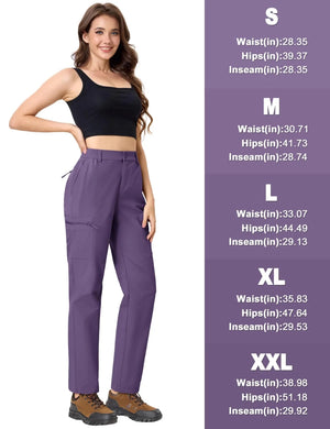 Pantalon de randonnée avec spash - proof protection pour femme "TACVASEN - PT817" - Planète Rando