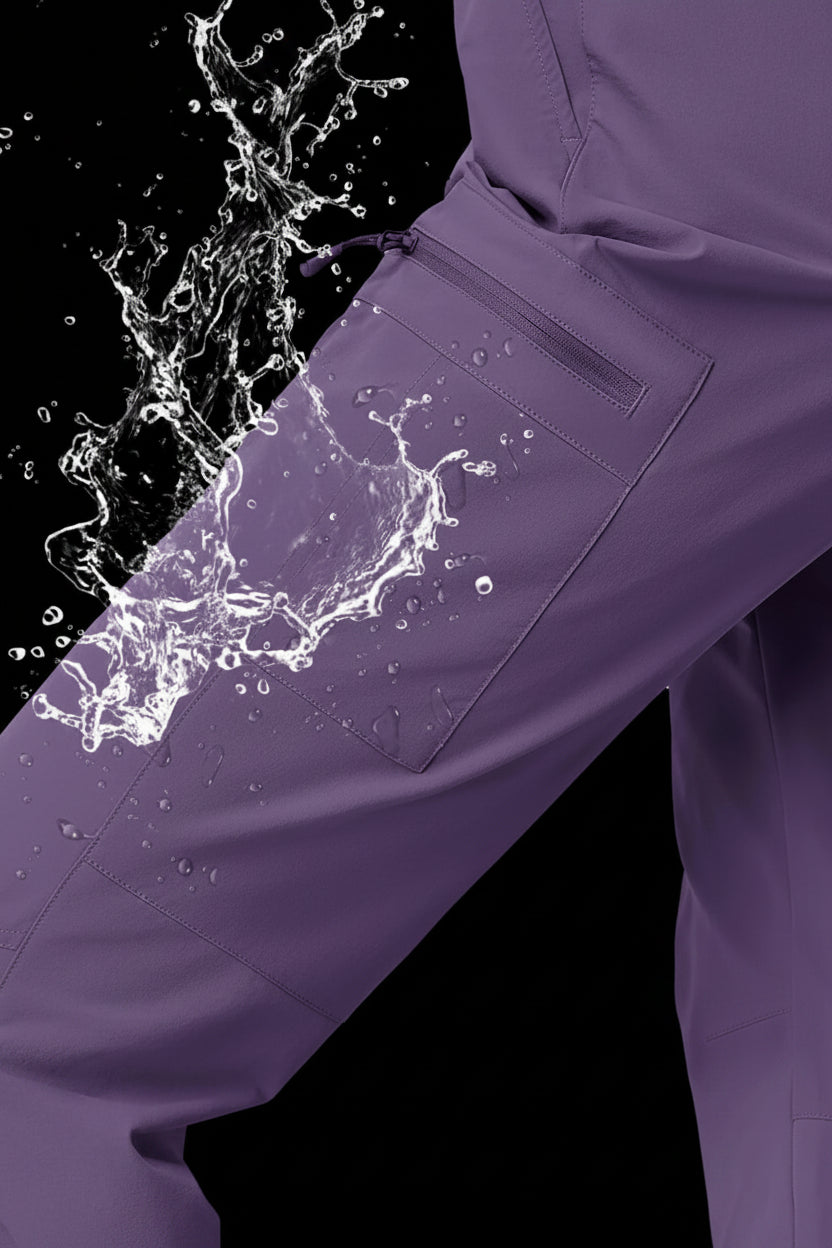 Pantalon de randonnée avec spash - proof protection pour femme "TACVASEN - PT817" - Planète Rando