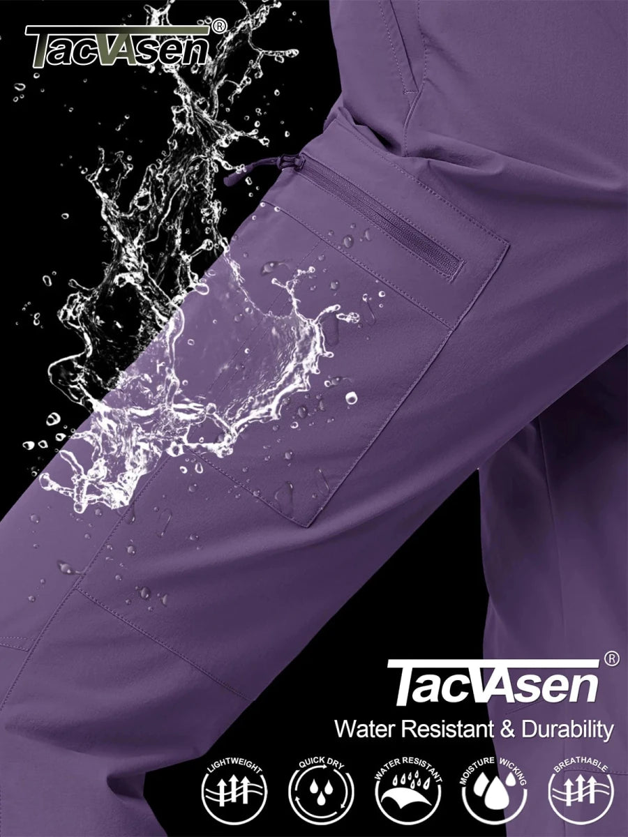 Pantalon de randonnée avec spash - proof protection pour femme "TACVASEN - PT817" - Planète Rando