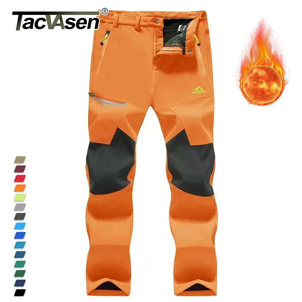 Pantalon de randonnée polaire épais imperméable & 3D flex "TACVASEN - PT543M" - Planète Rando
