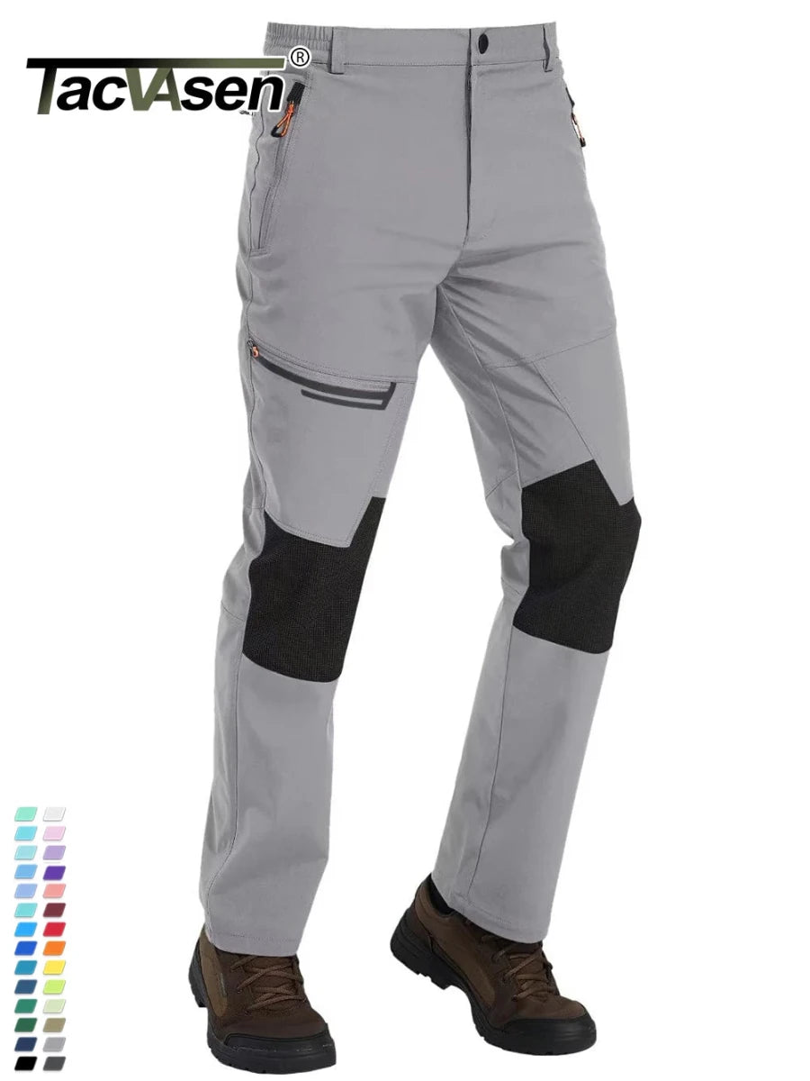 Pantalon de randonnée polaire épais imperméable & 3D flex "TACVASEN - PT543M" - Planète Rando