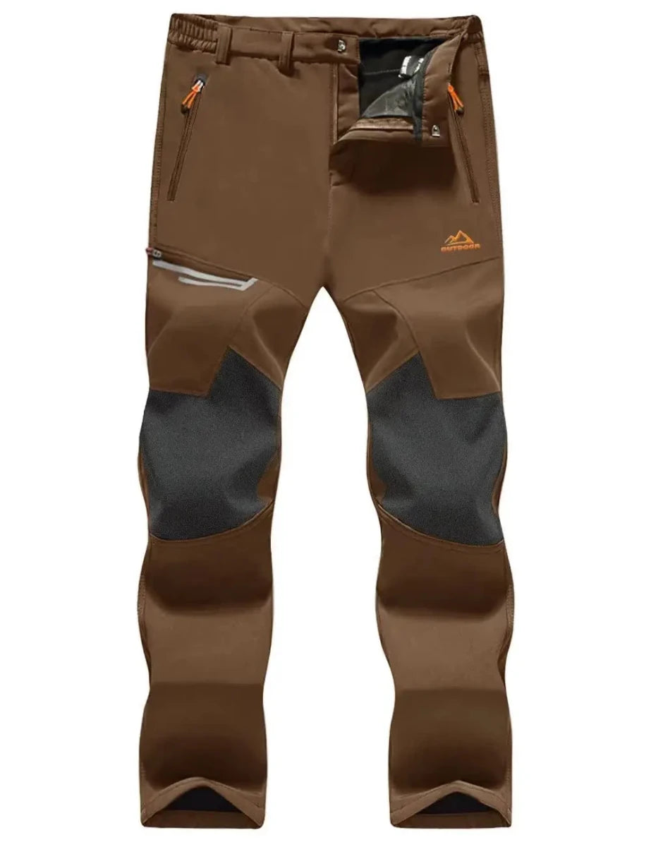 Pantalon de randonnée polaire épais imperméable & 3D flex "TACVASEN - PT543M" - Planète Rando