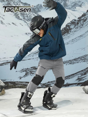 Pantalon de randonnée polaire épais imperméable & 3D flex "TACVASEN - PT543M" - Planète Rando