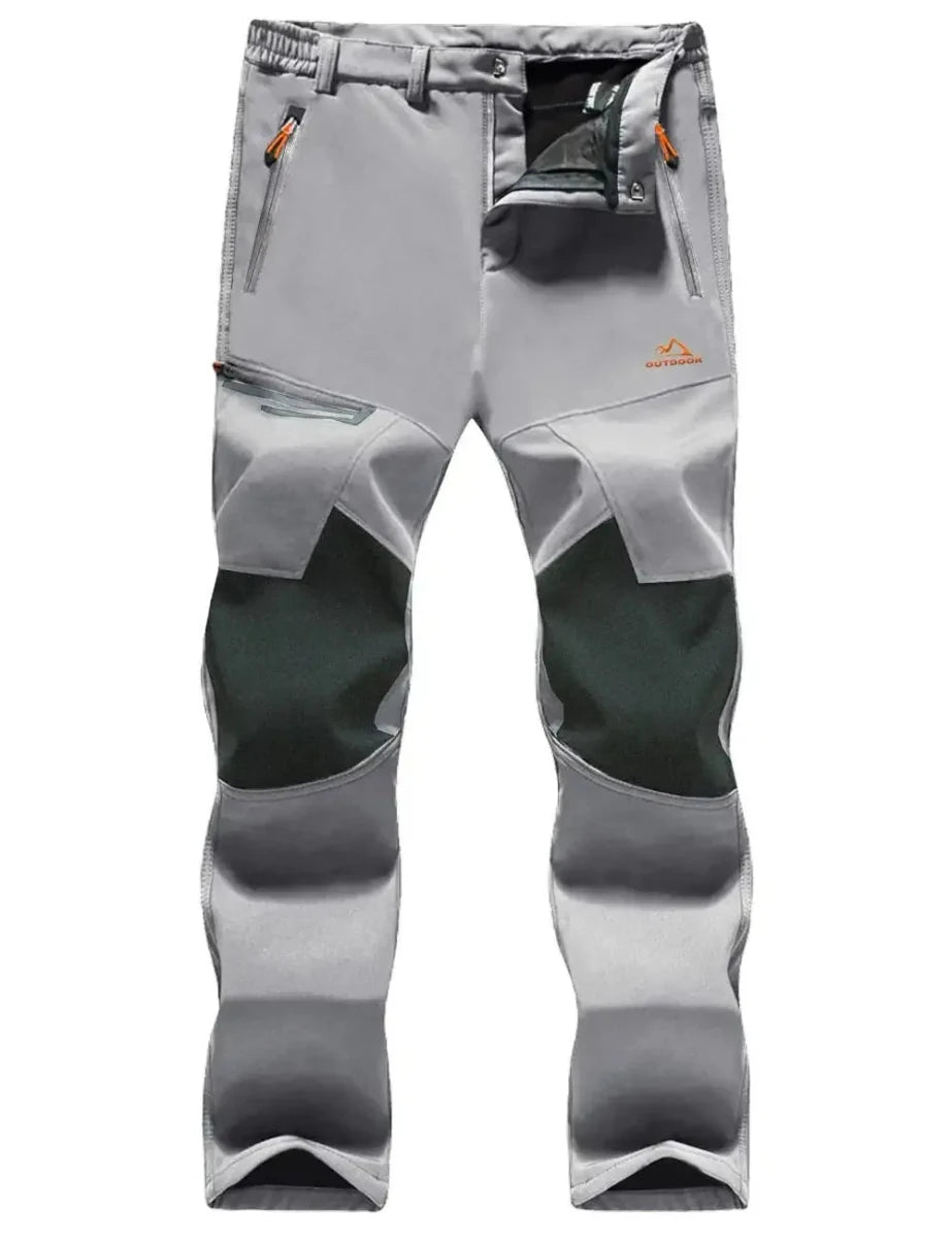 Pantalon de randonnée polaire épais imperméable & 3D flex "TACVASEN - PT543M" - Planète Rando