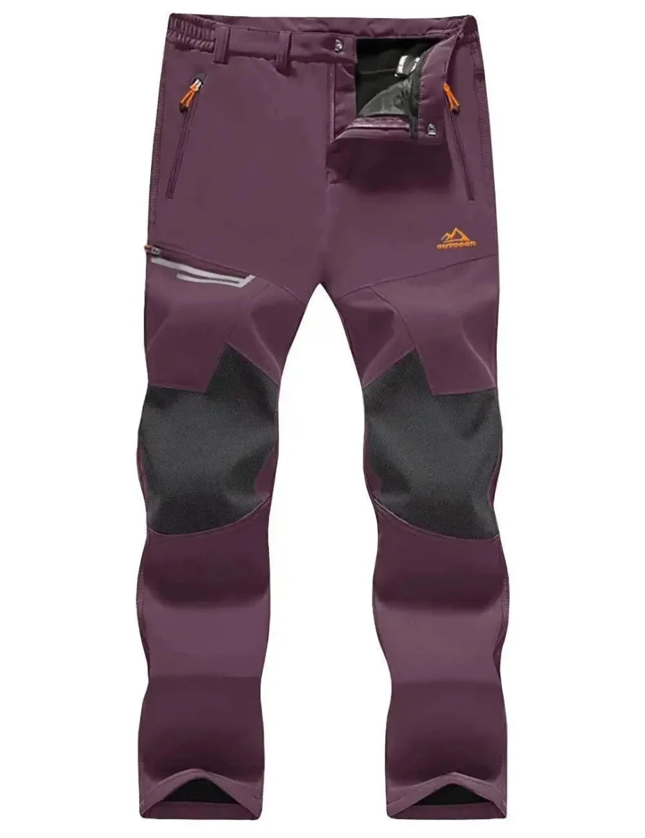 Pantalon de randonnée polaire épais imperméable & 3D flex "TACVASEN - PT543M" - Planète Rando