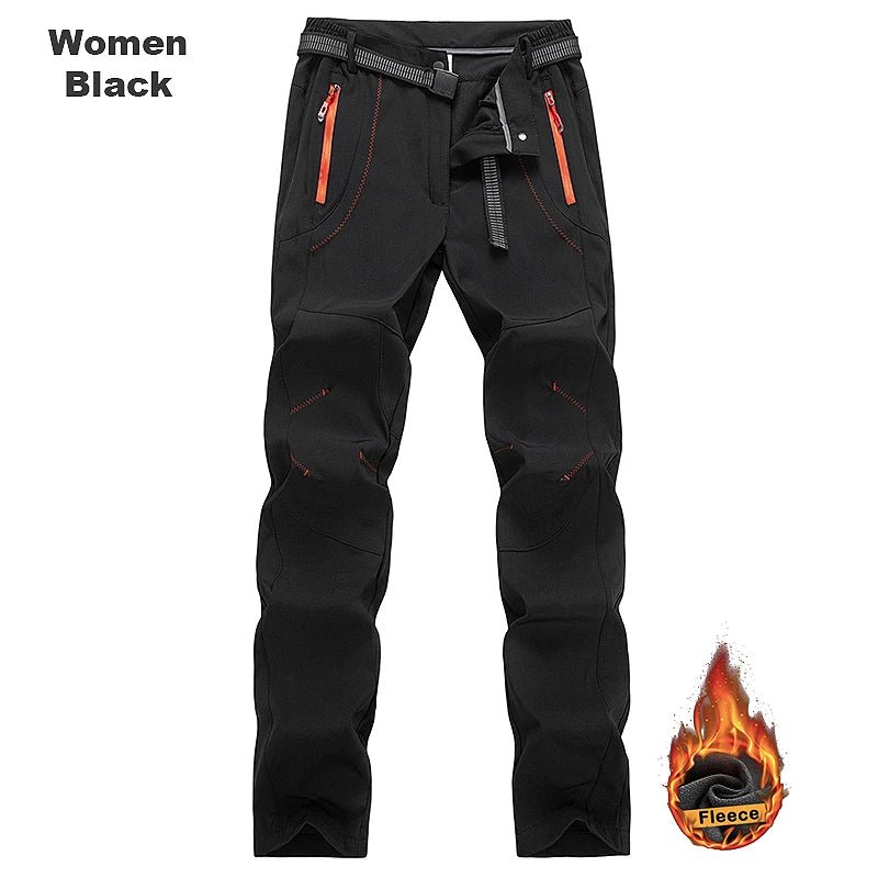 Pantalon de randonnée polaire & imperméable pour femme "LNGXO – JNP02B" - Planète Rando