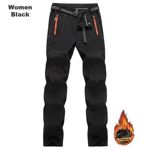 Pantalon de randonnée polaire & imperméable pour femme "LNGXO – JNP02B" - Planète Rando