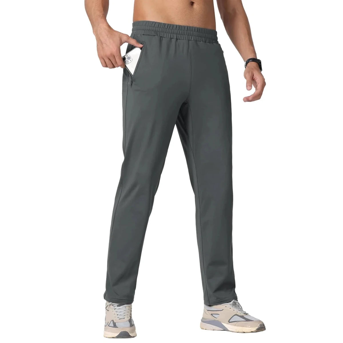 Pantalon de survêtement imperméable en micro - polaire pour homme "TACVASEN - PT793" - Planète Rando