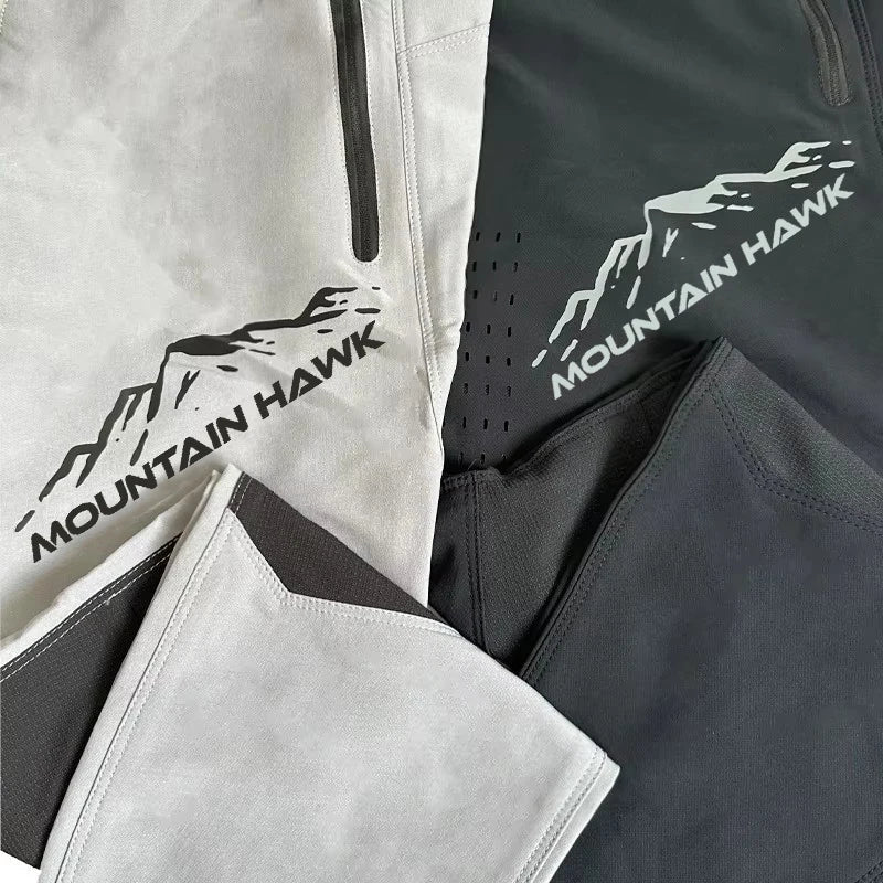 Pantalon d'enduro VTT / bikepacking pour homme "Mountain Hawk - MH204" - Planète Rando