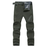 Pantalon imperméable & polaire grande taille pour homme "Fashion Wear - MK005" - Planète Rando