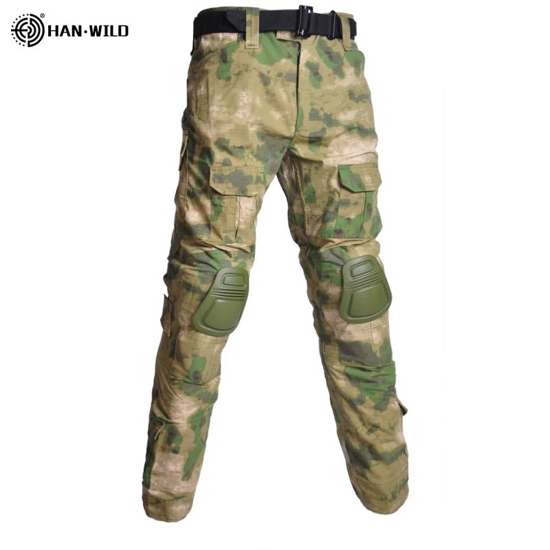 Pantalon tactique avec genouillères pour homme "HAN WILD - G2" - Planète Rando
