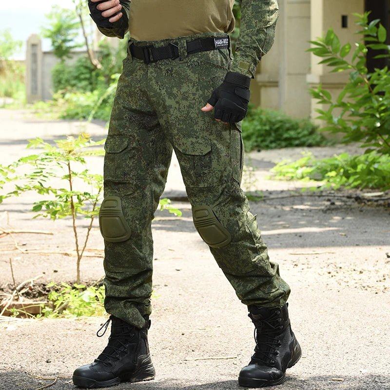 Pantalon tactique avec genouillères pour homme "HAN WILD - G2" - Planète Rando