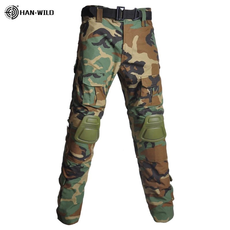 Pantalon tactique avec genouillères pour homme "HAN WILD - G2" - Planète Rando