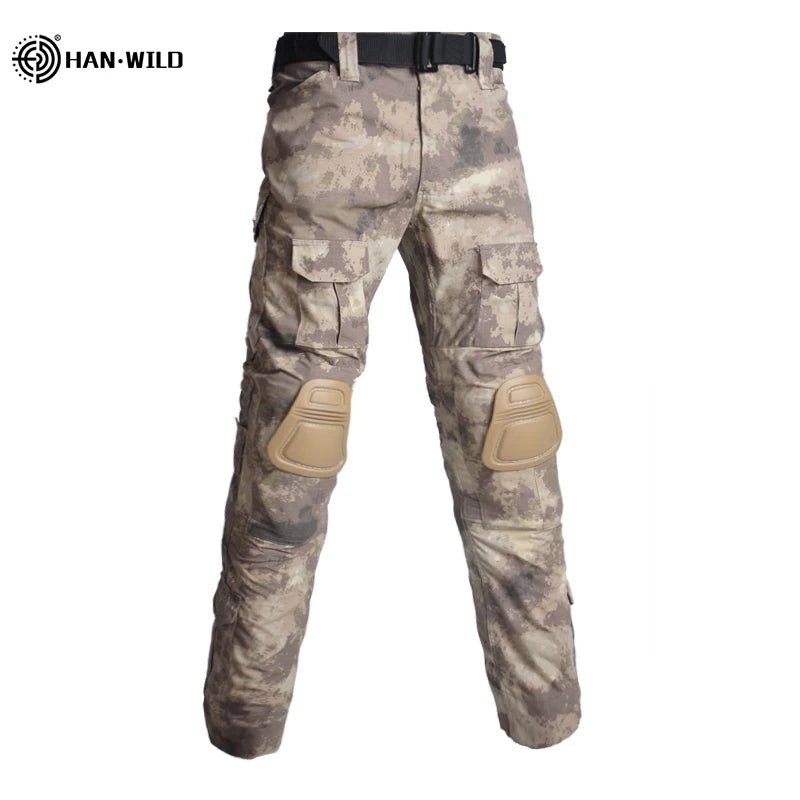Pantalon tactique avec genouillères pour homme "HAN WILD - G2" - Planète Rando