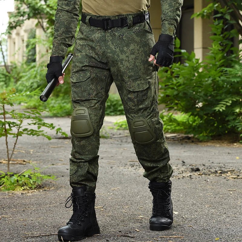 Pantalon tactique avec genouillères pour homme "HAN WILD - G2" - Planète Rando