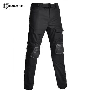 Pantalon tactique avec genouillères pour homme "HAN WILD - G2" - Planète Rando