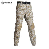 Pantalon tactique avec genouillères pour homme "HAN WILD - G2" - Planète Rando