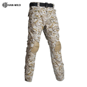 Pantalon tactique avec genouillères pour homme "HAN WILD - G2" - Planète Rando