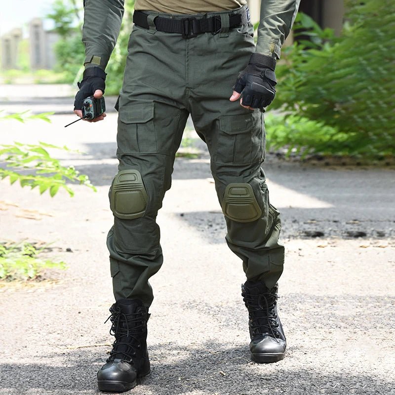 Pantalon tactique avec genouillères pour homme "HAN WILD - G2" - Planète Rando