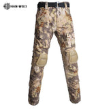 Pantalon tactique avec genouillères pour homme "HAN WILD - G2" - Planète Rando