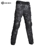 Pantalon tactique avec genouillères pour homme "HAN WILD - G2" - Planète Rando