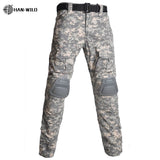 Pantalon tactique avec genouillères pour homme "HAN WILD - G2" - Planète Rando